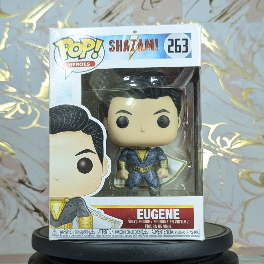 Funko Pop Heroes Shazam Eugene 263, New, Box Damage